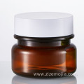 60ml cosmetic plastic green jar